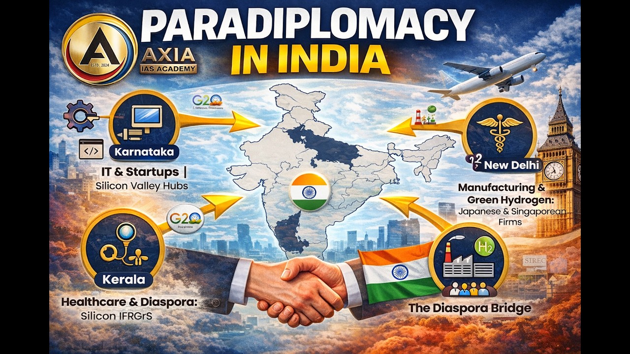 Paradiplomacy Explained: How Indian States Are Doing Global Diplomacy | UPSC Current Affairs