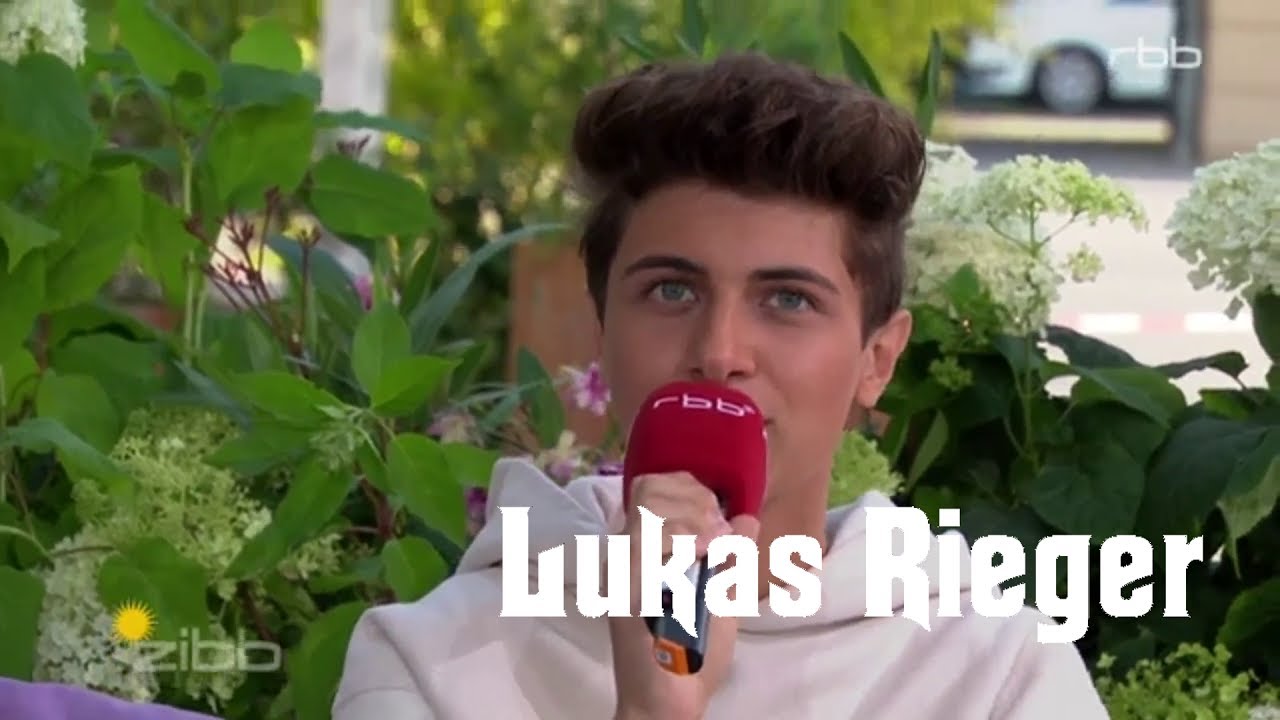 Lukas Rieger bei zibb