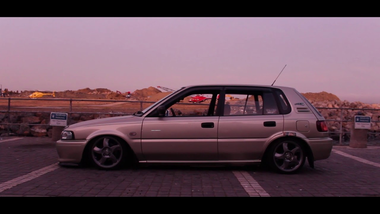 Bagged Toyota Tazz AE92