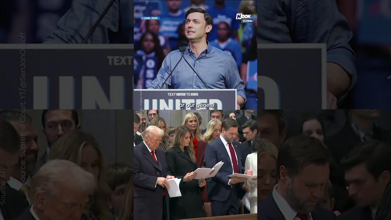 Оссофф резко раскритиковал Трампа на митинге в Атланте и начал кампанию по переизбранию в Сенат ш...