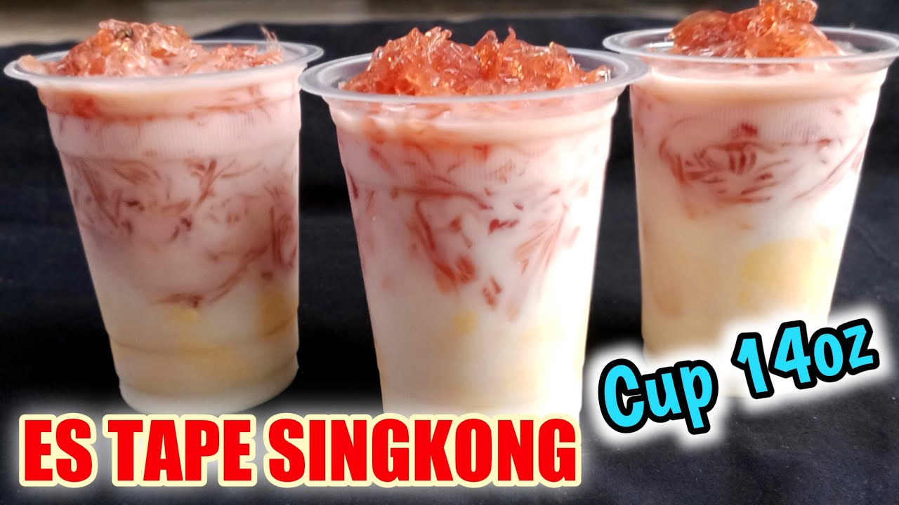 Es Susu Tape VIRAL..! Pake Rumput Laut Kw | Ide Jualan Minuman 5000an Laris Terjual di Online