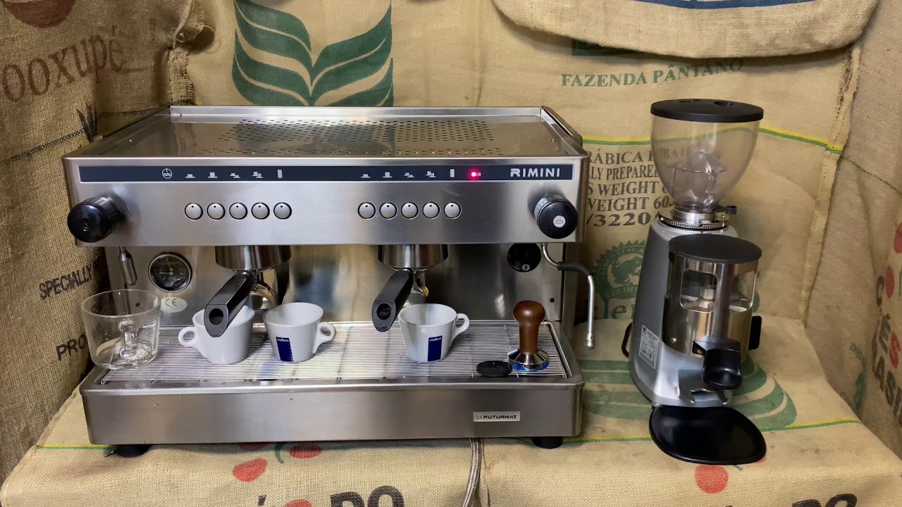 Кофемашина Futurmat Rimini A2 после реставрации + кофемолка Mazzer Mini