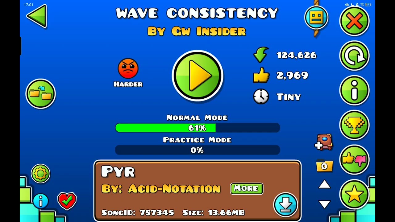 Я был в шоке, как я проходил Consistency Wave челленджи #geometrydash 