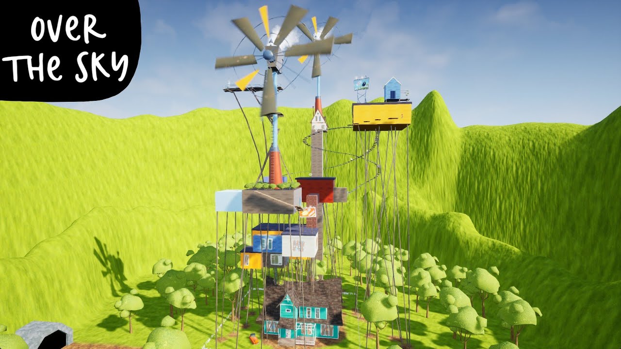 Over The Sky (Speedrun 15:30) - Hello Neighbor mod kit