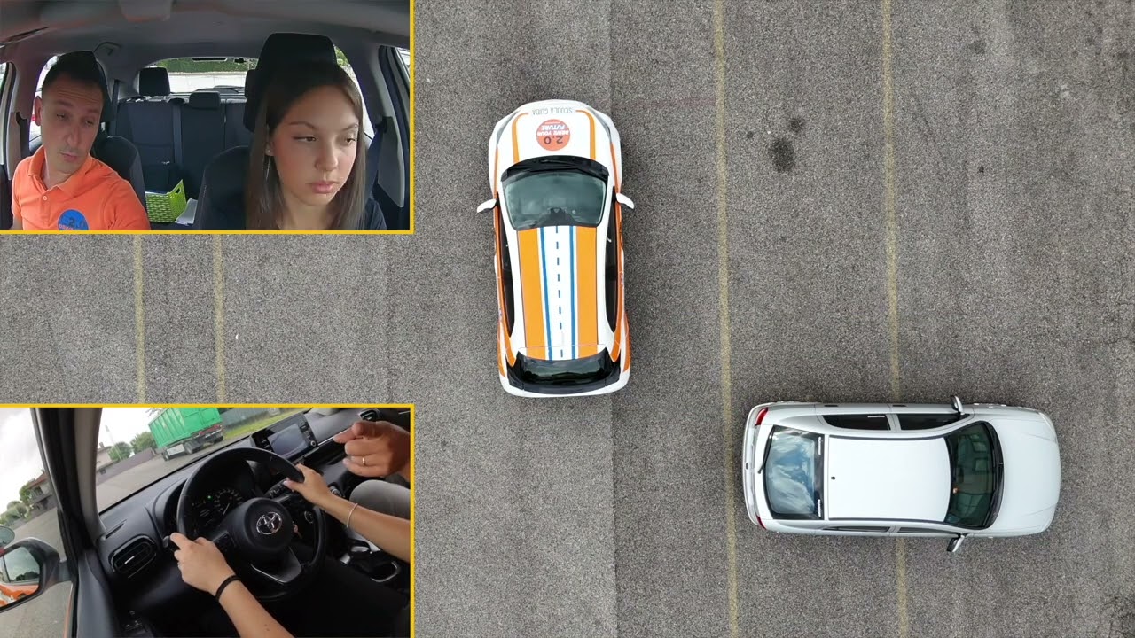 Come fare il Parcheggio ad L: Tutorial completo con visuale Drone 4K