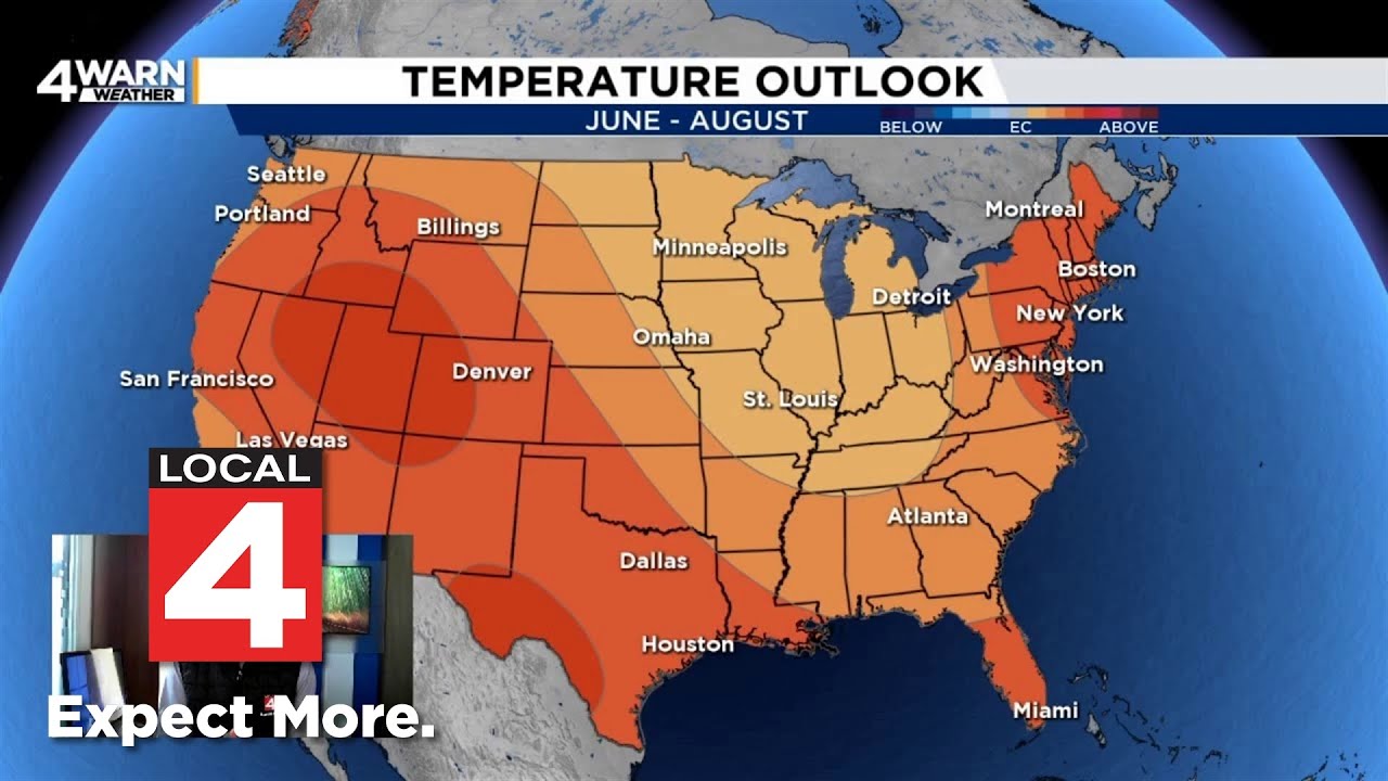 Here's the 2025 summer weather outlook