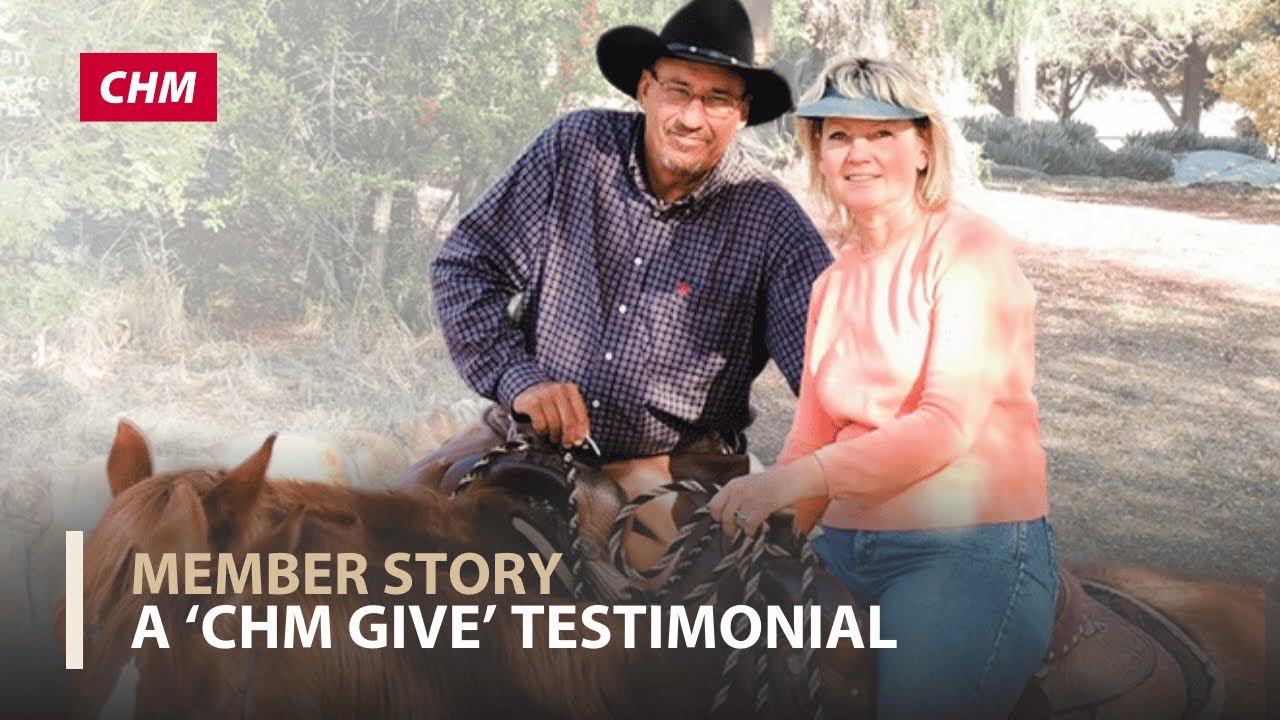 A CHM Give Story: Cliff and Saranne Wilson