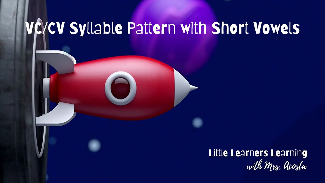 2 Syllable Words with Short Vowel and VCCV Pattern