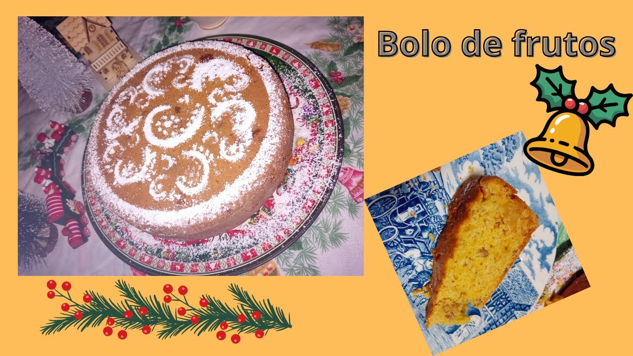 Bolo de frutos