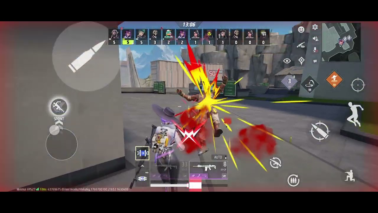 YOO DEATHMATCH Gameplay FARLIGHT84 In Mobile samsung