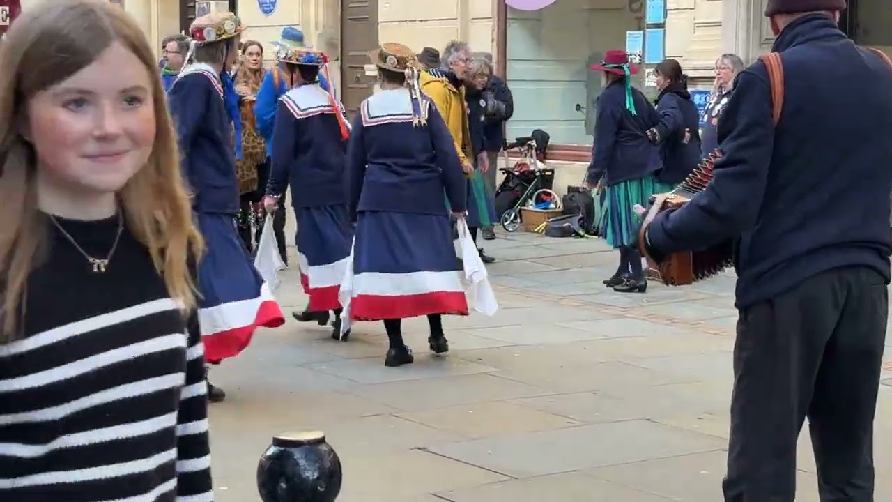 GLOUCESTER FOLK FESTIVAL MORRIS DANCING 140226