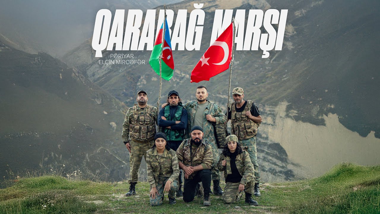 Pəriyar x Elçin Mircəfər – Qarabağ Marşı (Rəsmi Musiqi Videosu)