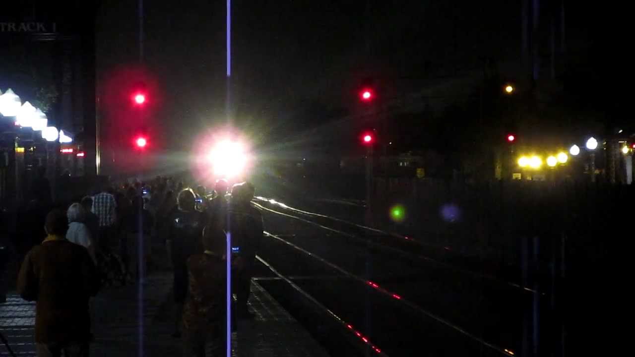 ATSF 3751 run thought Fullerton station on 5-20-2012