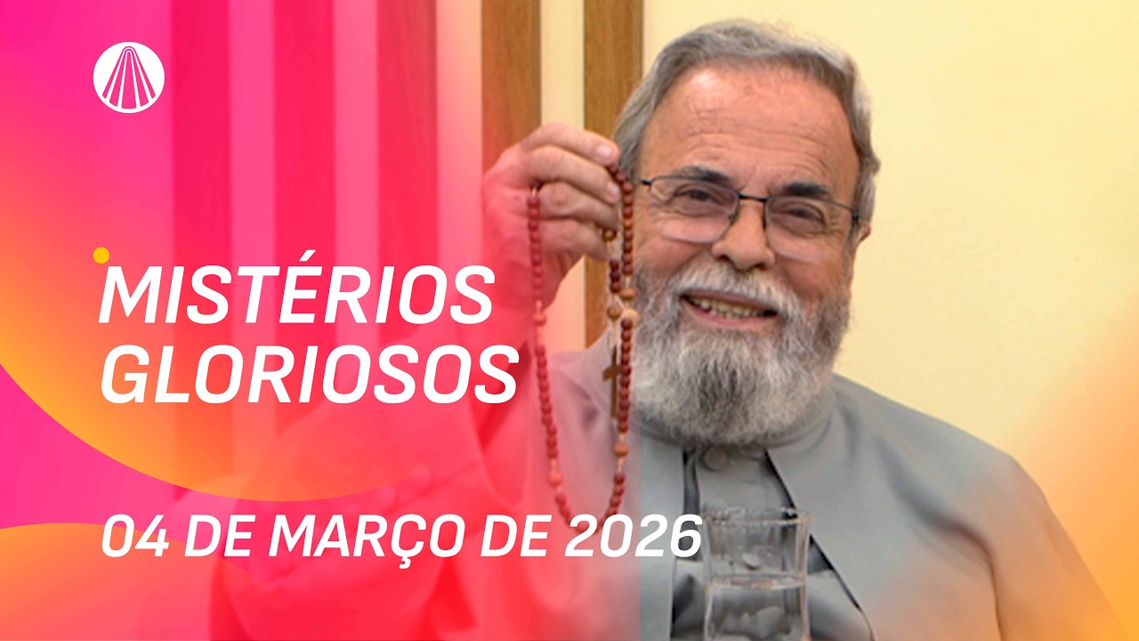 Terço de Aparecida com Pe. Antonio Maria - 04 de março 2026 [Mistérios Gloriosos]