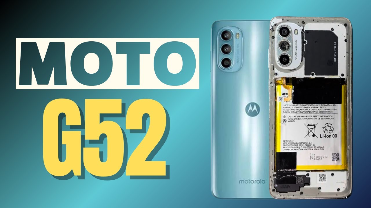 COMO ABRIR O MOTO G52 FÁCIL E RÁPIDO PASSO PASSO ✅