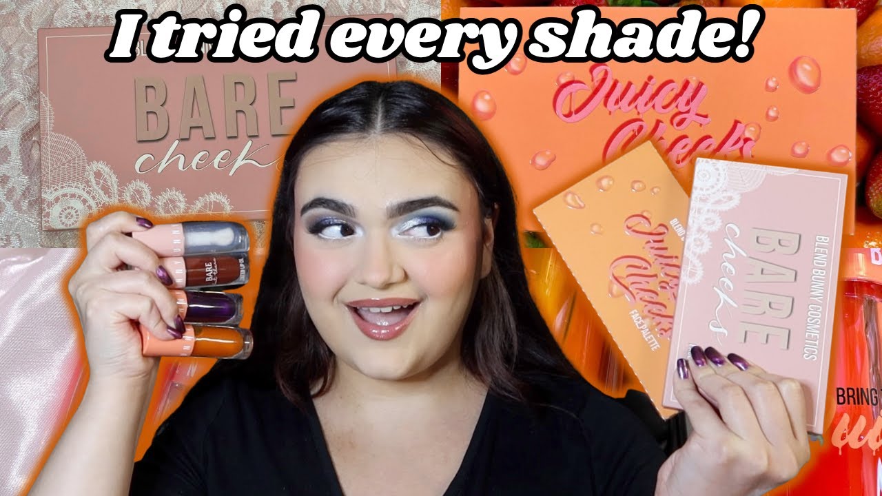 BLEND BUNNY COSMETICS BARE & JUICY COLLECTIONS