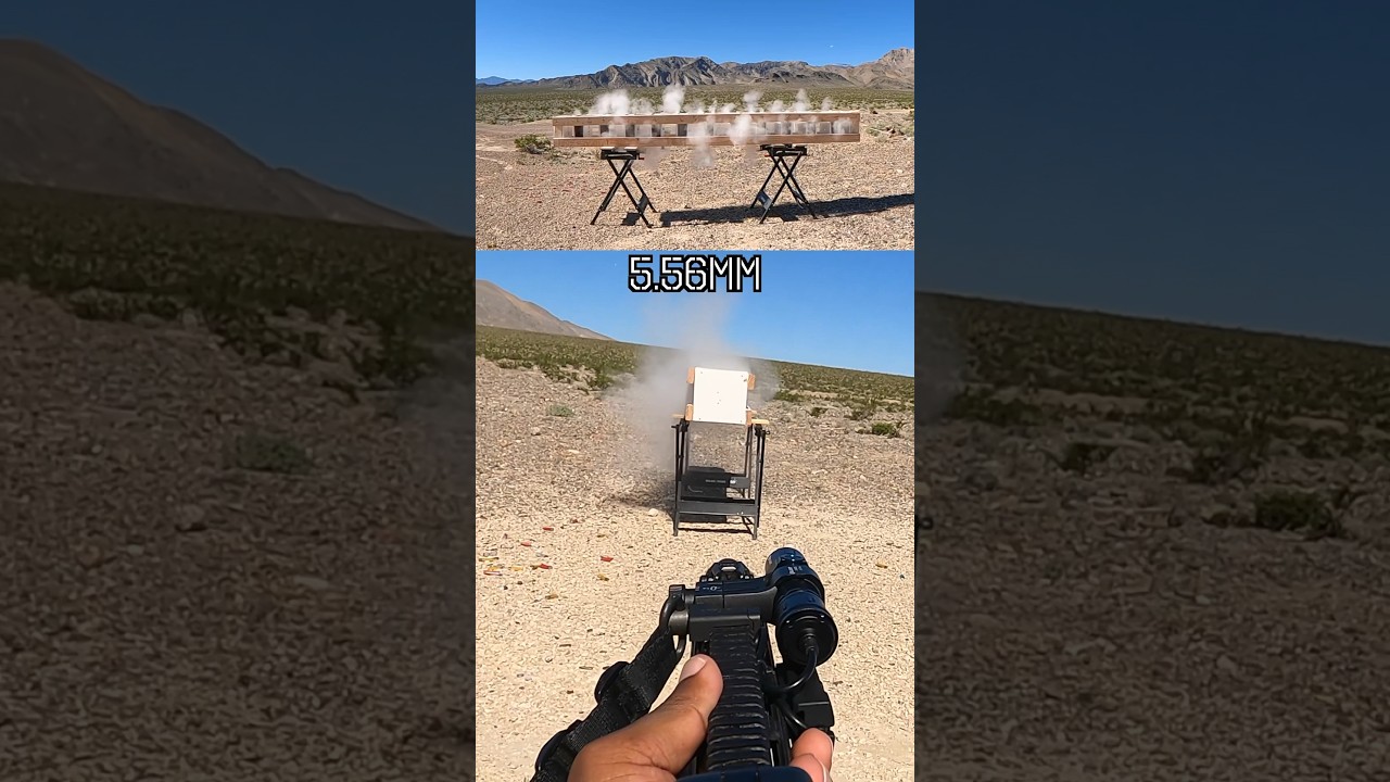 How many interior walls will a 5.56mm, .22LR, #4 Buckshot penetrate? Shotgun AR15 over penetration.