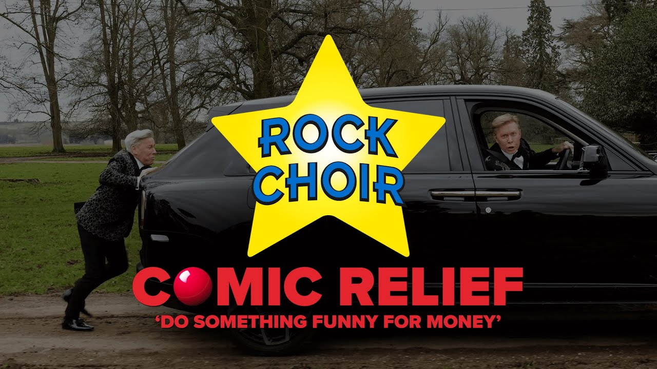 Rock Choir 'Do Something Funny For Money' with Nick and Royston 🔴✨ Comic Relief 2024