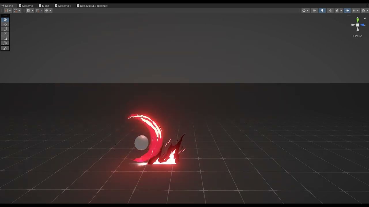 Game VFX Effect - Slash ShaderGraph