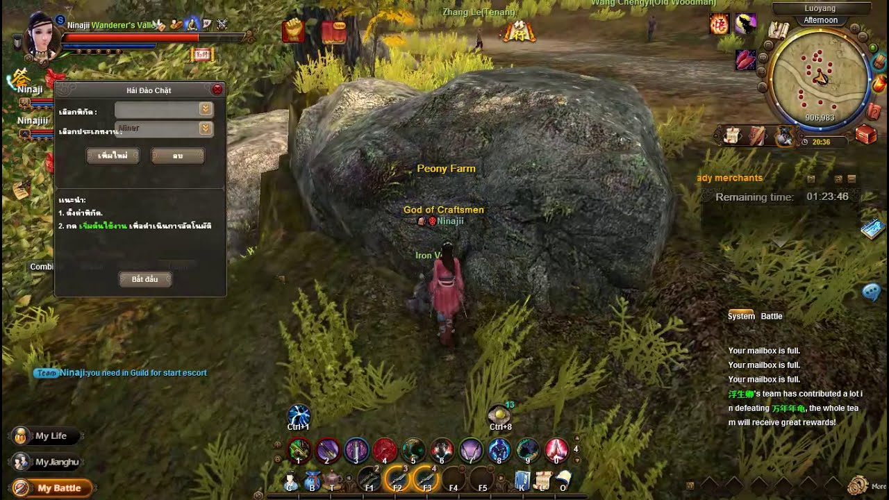 Age of Wushu Private - How use Multi Clients 3x - How us Auto Farming Bot