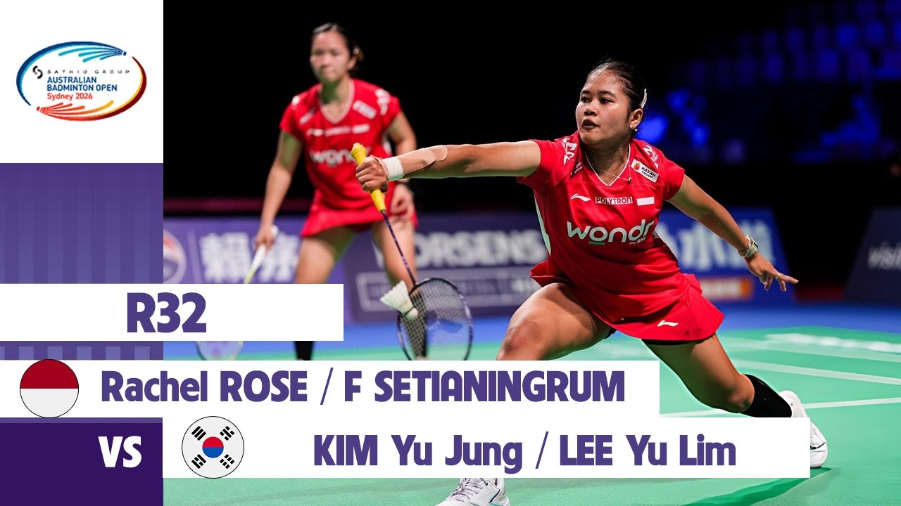 Rachel Allessya ROSE Febi SETIANINGRUM vs KIM Yu Jung LEE Yu Lim 김유정 이유림