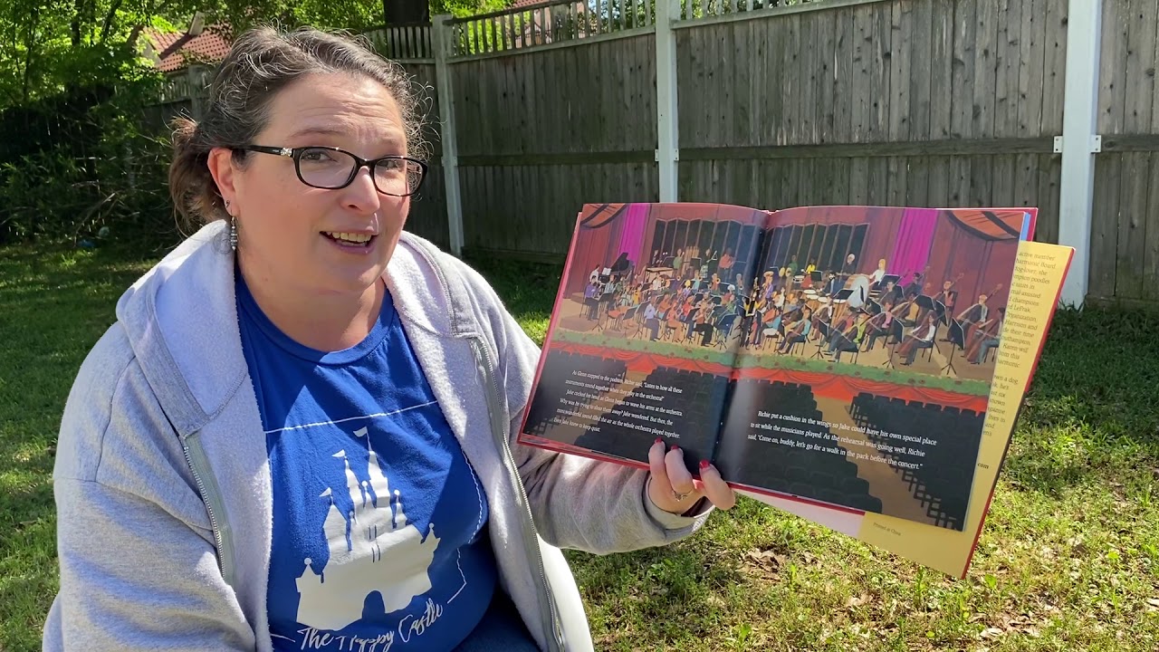 Mrs. Senzig Reads Jake the Philharmonic Dog
