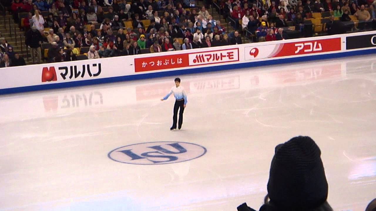 Yuzuru Hanyu - Worlds 2016 SP [6 Minute Warm-up]