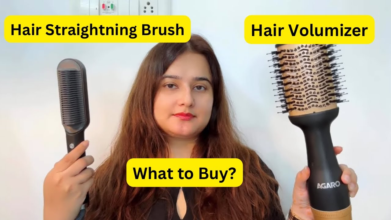 Hair Straightening Brush or Hair Volumizer / what to Buy?? / SWATI BHAMBRA