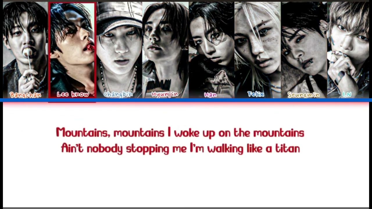 MOUNTAINS {SKZ} COLOR CODED LYRICS