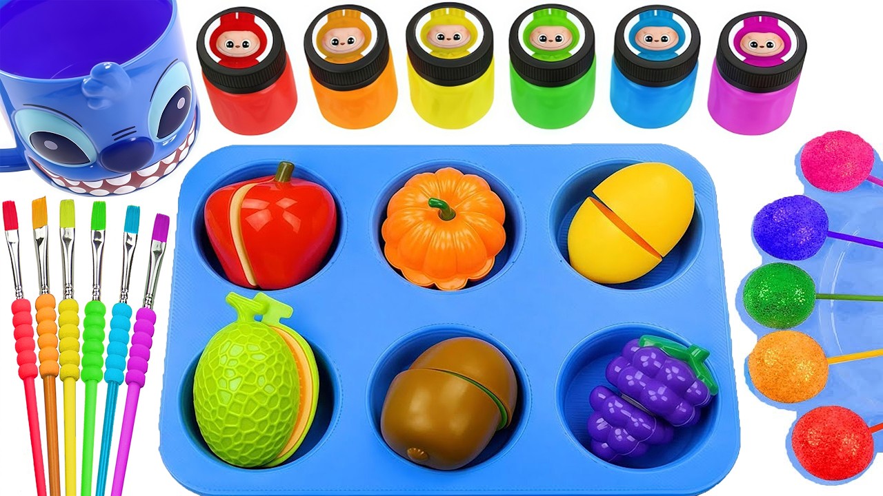 Satisfying Video l DIY How To Make DIY New Super Funny Slime FORM Labubu PSRUNKI Painting Mixng ASMR