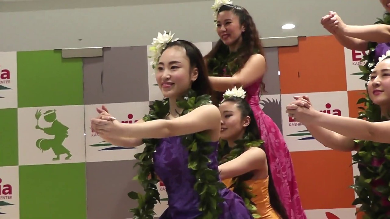 '19 ONE LOVE~Pacific Harmony~ フラダンス Hula Dance フラガールOG リペララポーハイ lipelala po-hai 苑未さん エブリア