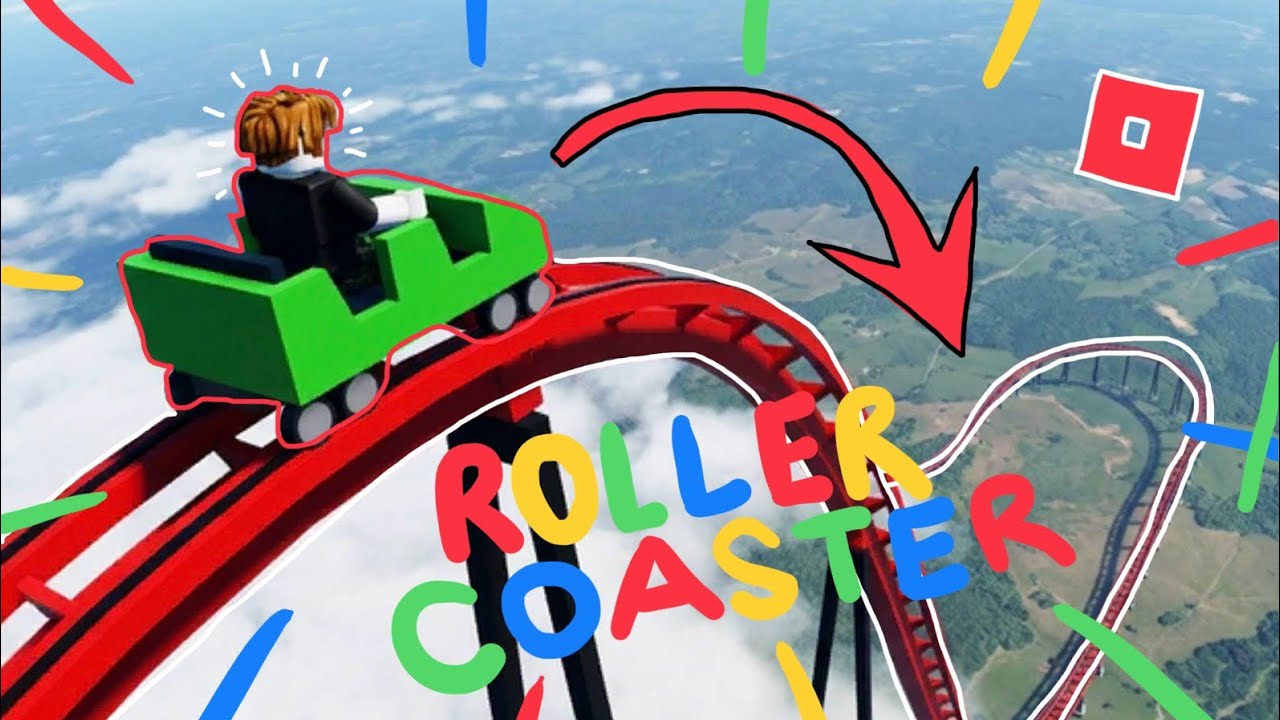 I’VE WENT DOWN A EXTREMELY SCARY, FUN AND CRAZY ROLLERCOASTER!!🎢 :Roblox 