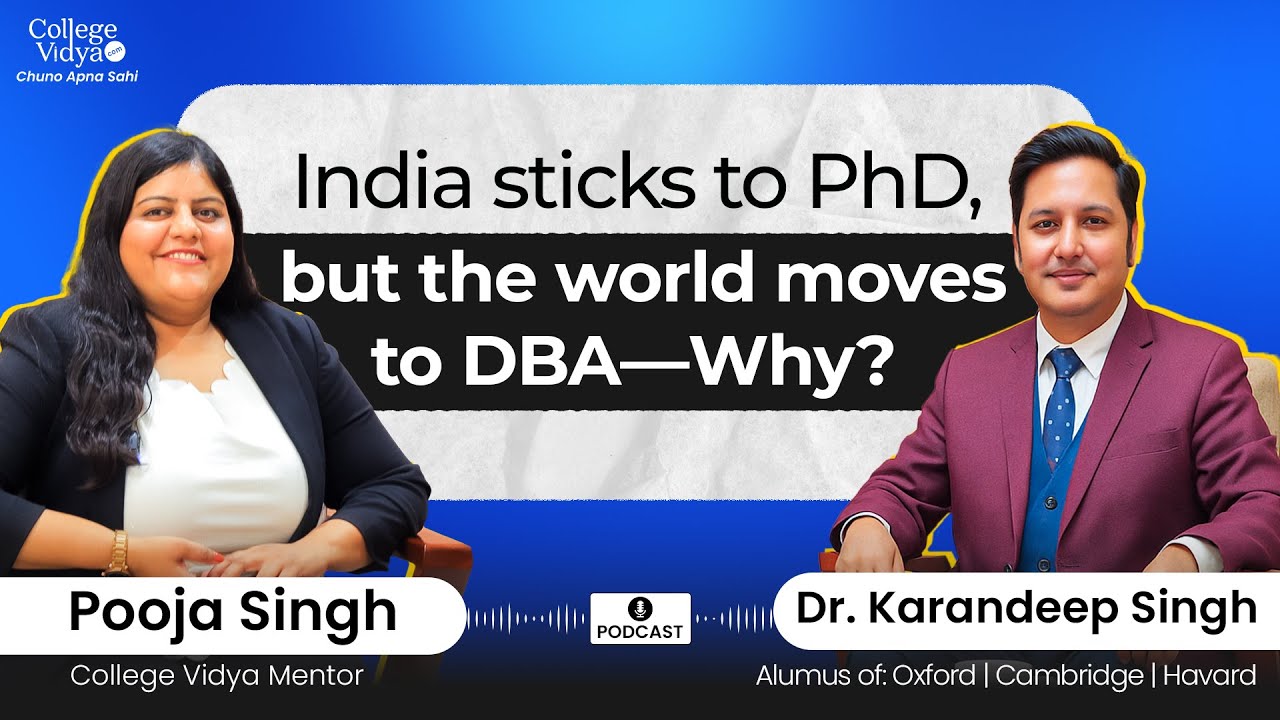 India sticks to PhD, but the world moves to DBA&mdash;Why?