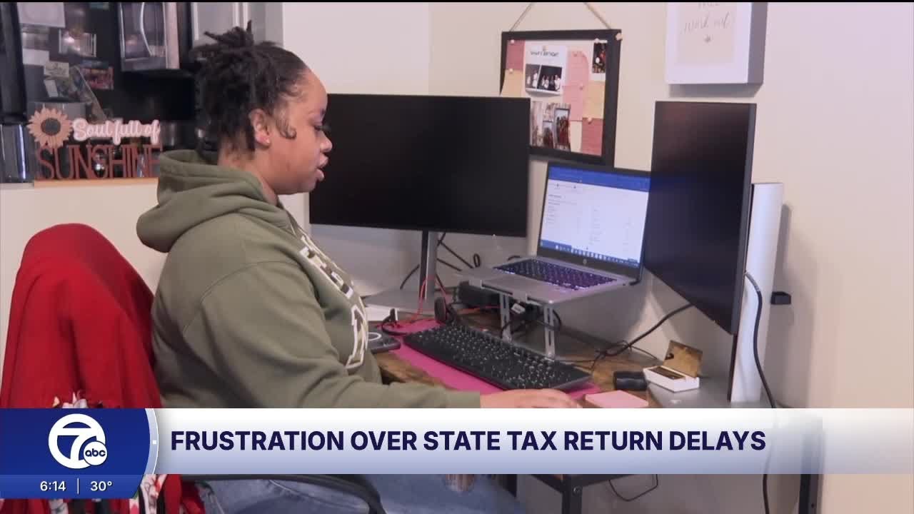 Michigan taxpayers frustrated by long delays in state tax refunds