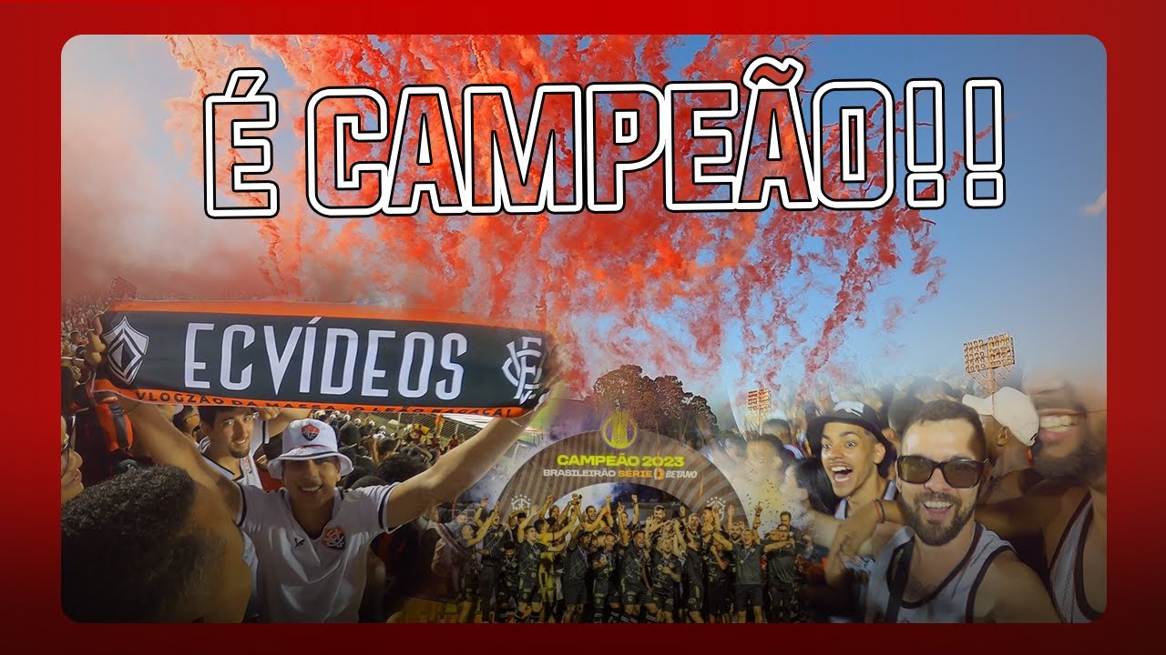 Vitória 1x0 Sport | CAMPEÃO DA SÉRIE B 2023! 🏆⭐