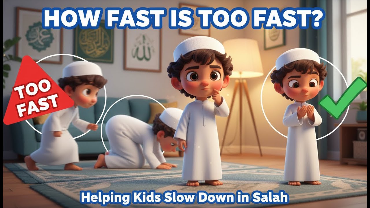 Teach Your Kids to Pray Salah | Beautiful Islamic Animation