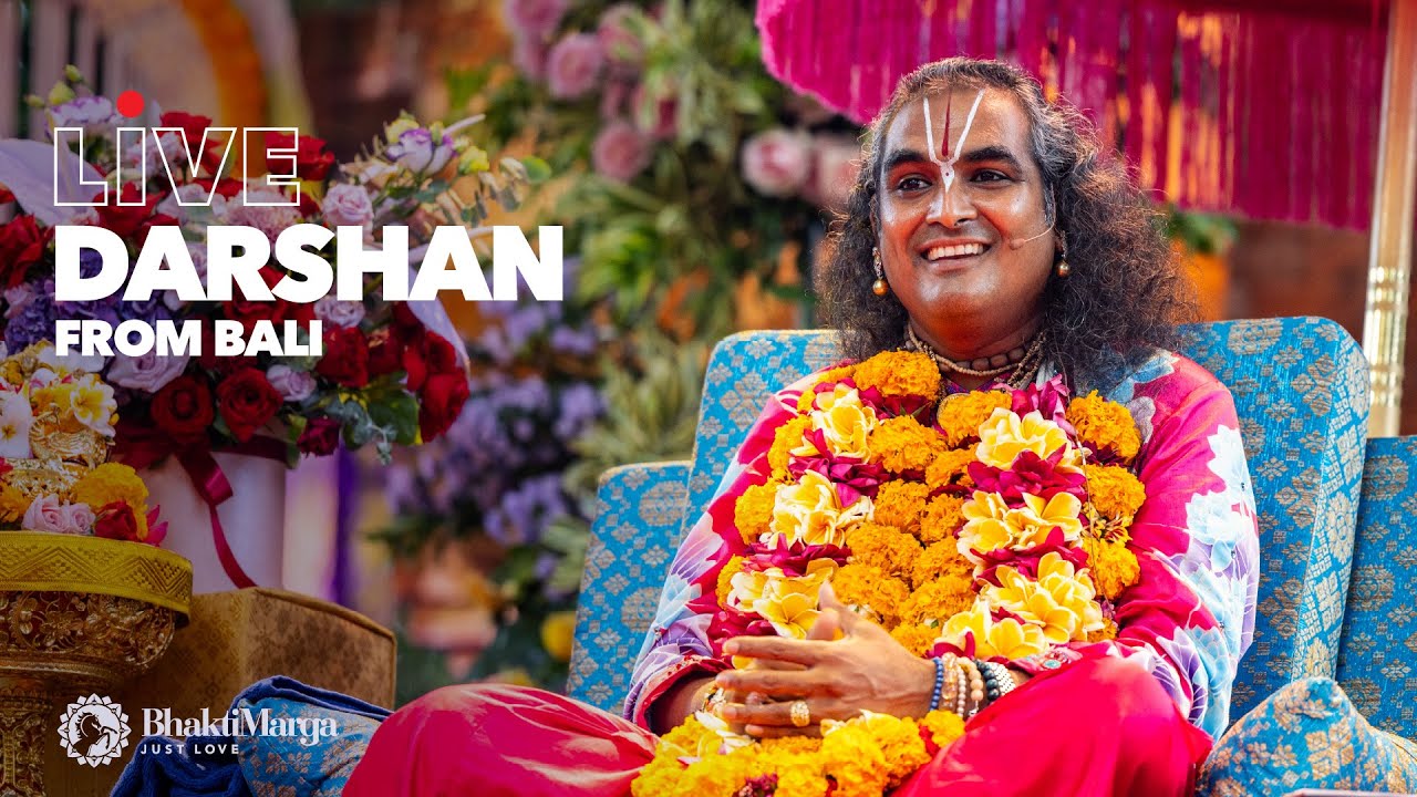 Darshan with Paramahamsa Vishwananda - Live from Bali