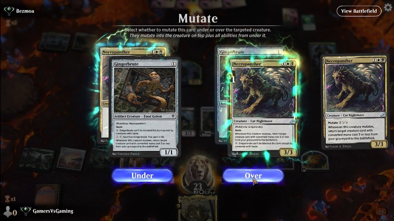 GvGPlays - MTG Arena - June 2020 - Cats, Ovens & Nightmares. OH MY! - Part 1