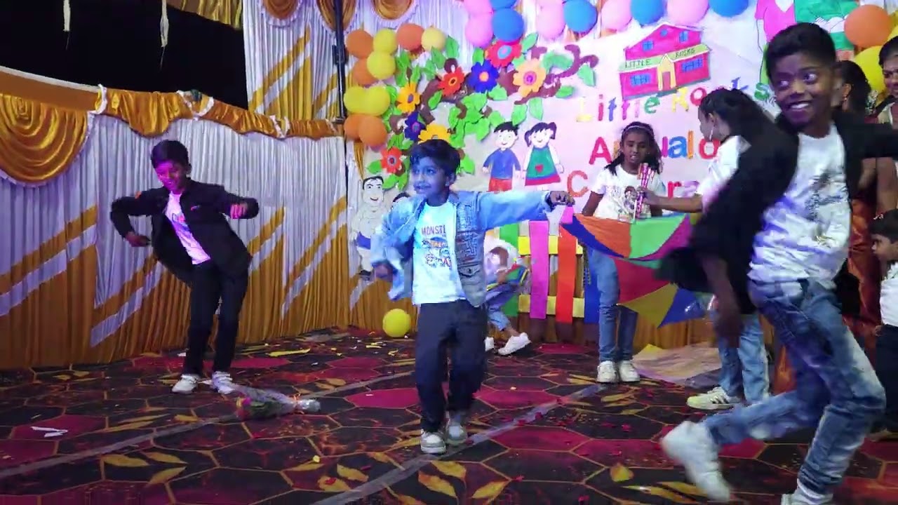 Kanu's Dance performance in nearby kids school Annual day celebration 🍾 