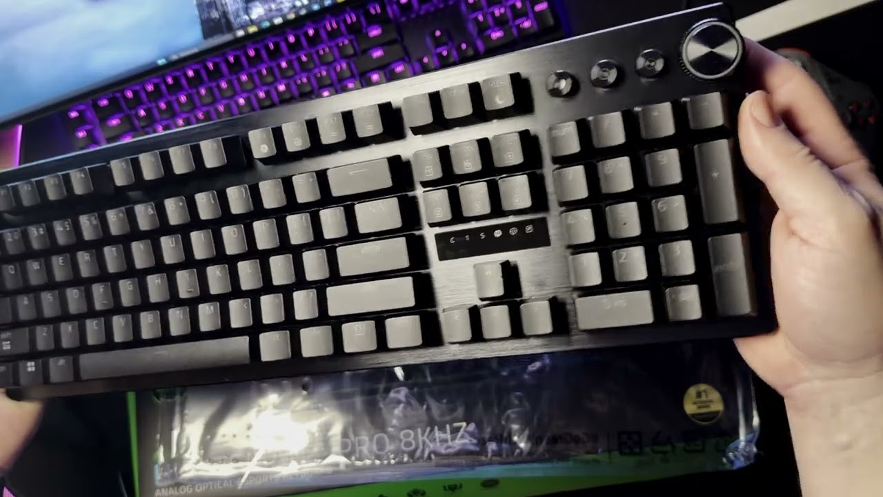 Razer Huntsman V3 Pro 8 kHz - unboxing i pierwsze wrażenie