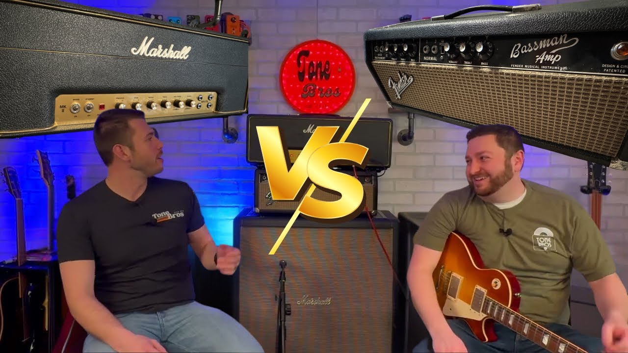 Fender Bassman или Marshall 1987X (У Fender звук лучше, чем у Marshall?)