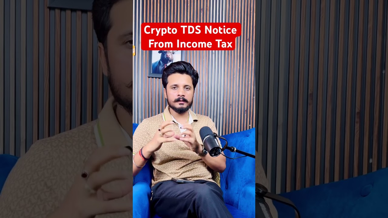 Crypto TDS Notice From Income Tax