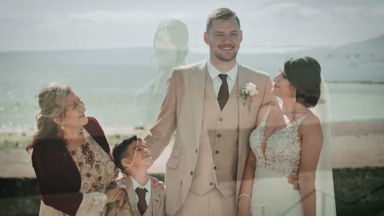 Glorious Mediterranean feel Seamill Hydro Highlights Film, Mariam and Sam
