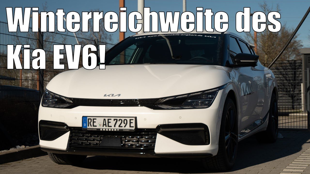 Winterreichweite des Kia EV6!