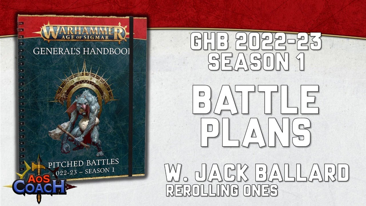 Generals Handbook 2022 Battle Plans w. Rerolling Ones Jack (Season 1)