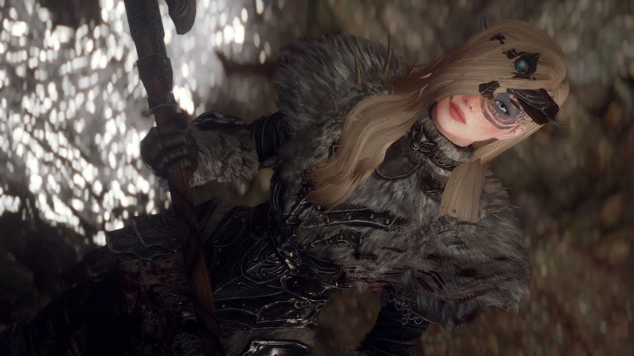 Skyrim SE: Heart of Ice - Astrid. Custom Voiced Follower
