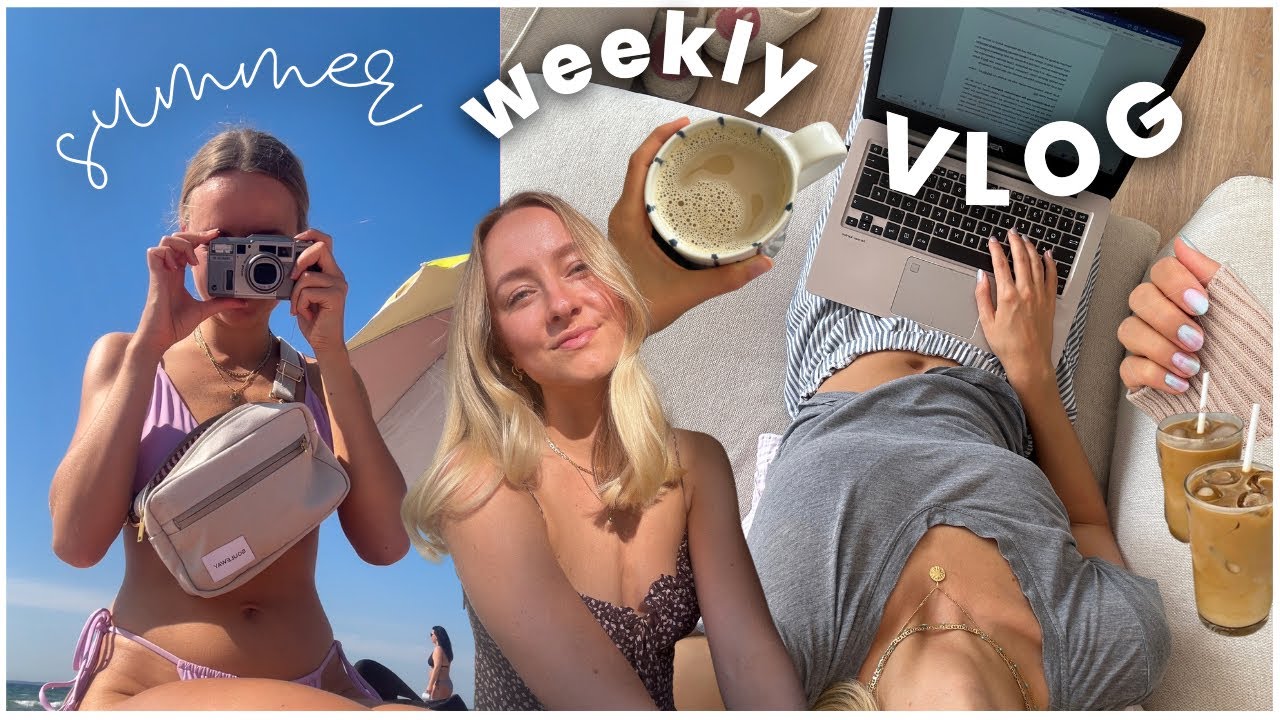 SUMMER WEEKLY VLOG - back home alone in Hamburg, Pizza Date, Ostsee Wochenende, Aufräumen & Putzen