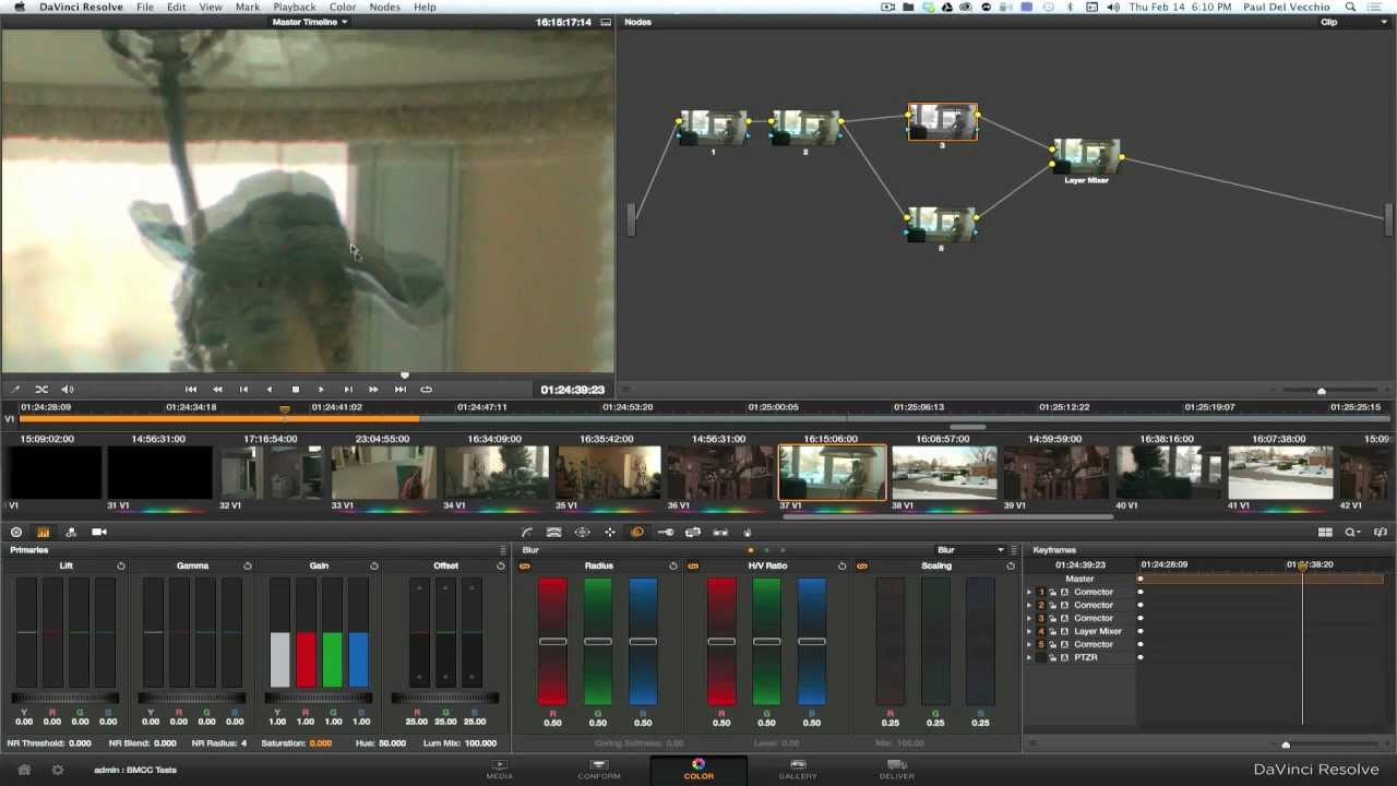 Colored Noise Reduction - Davinci Resolve & Blackmagic Cinema Camera
