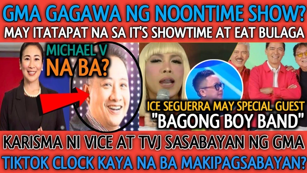 GMA NETWORK MAY ITATAPAT NA KAY VICE GANDA AT TITO VIC AND JOEY❓