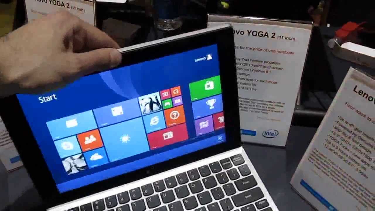 Lenovo Miix 2 10 and 11 inch Windows tablet